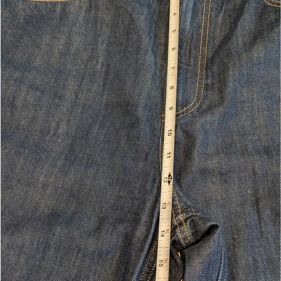 NWT Everlane The OG Baggy High-rise Wide Leg Jeans in Dark Indigo, size 32R - Picture 7 of 10